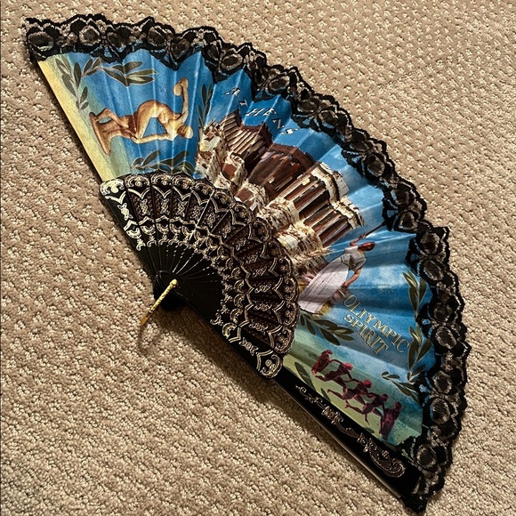 santorini Accessories - NWOT Athens Hand Held Fan